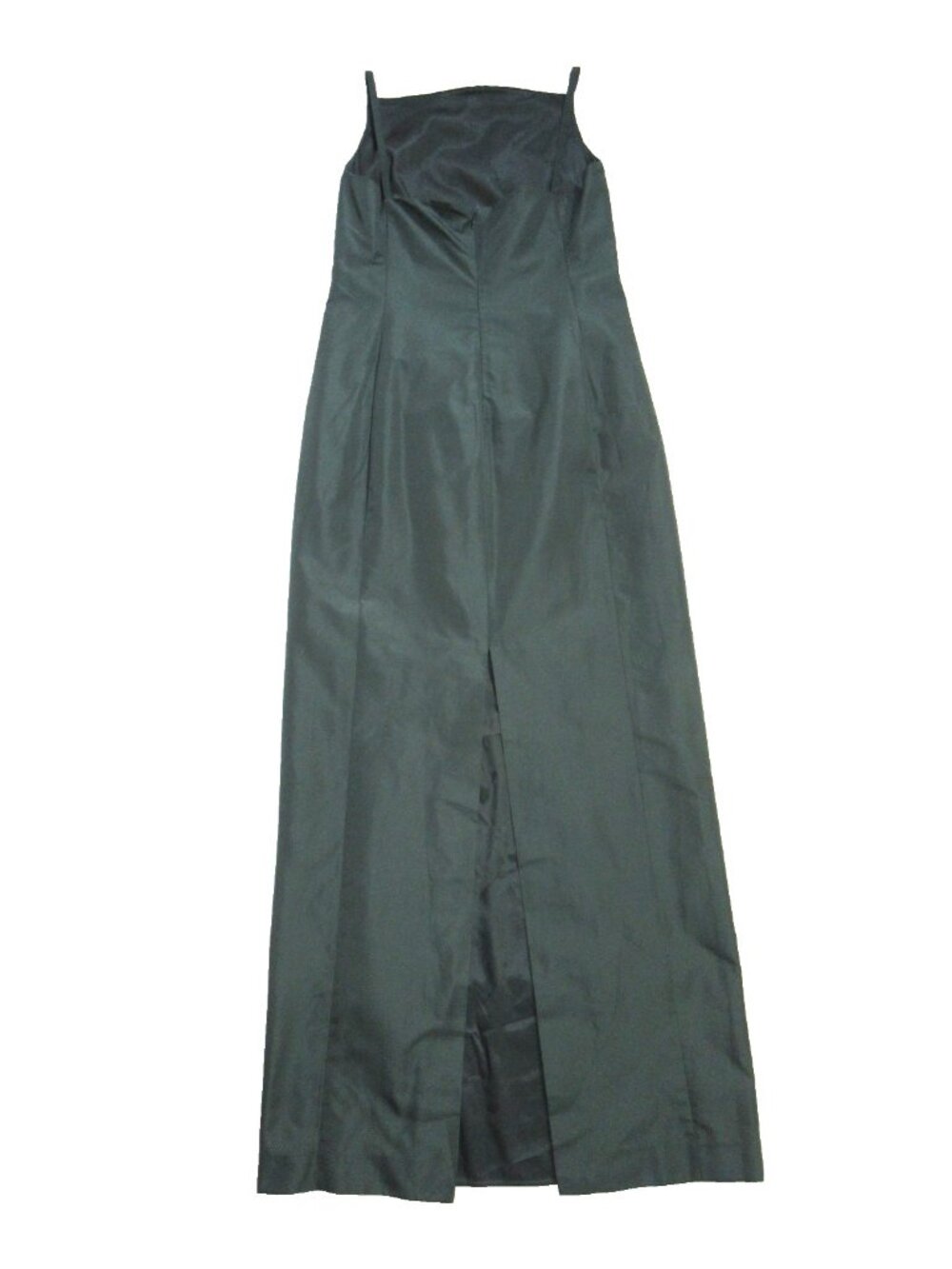 NWT Ralph Lauren Collection Krystina Faille Evening Gown in Green Column 10 - Picture 10 of 14